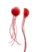 Load image into Gallery viewer, Red Moon Earrings L
