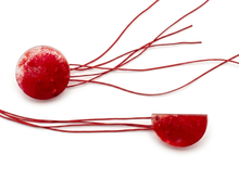 Load image into Gallery viewer, Red Moon Earrings L
