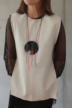 Load image into Gallery viewer, MOON black necklace L
